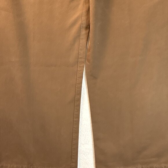 Eddie Bauer Pants Men's 38x32 Brown Classic Fit Casual Thick Cotton Office Work - Picture 2 of 11